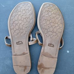 Used Coach Woman Sandals 