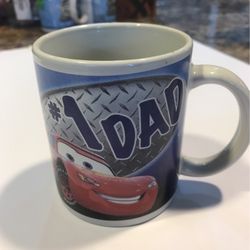 Disney Pixar #1 Dad ceramic coffee mug