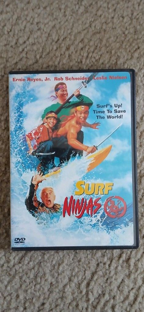 Surf Ninjas Karate DVD Movie Ernie Reyes Jr. Leslie Lieson Rob Schnieder
