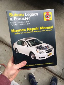 Subaru Forester And Legacy Haynes Repair Manual