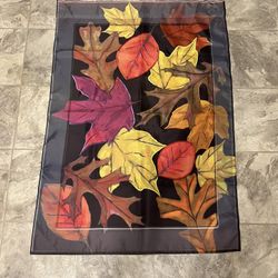 Fall Leaves Flag