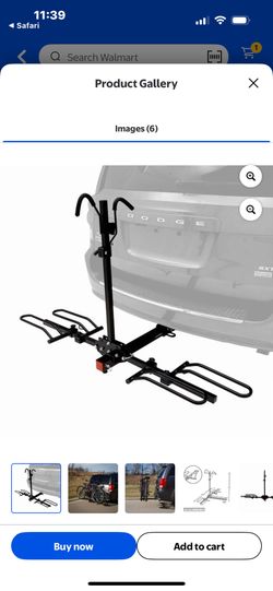Bumper Bike Rack With Cover