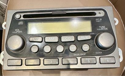 OEM 2003-2006 Honda Element Radio CD Player Stereo Single Din Face 2TW0 WORKING