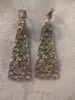SILVER NUGGET EARRINGS
