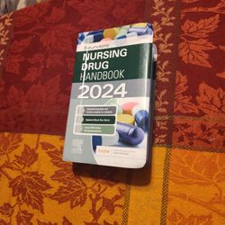 SAUNDERS NURSING DRUG HANDBOOK 2024