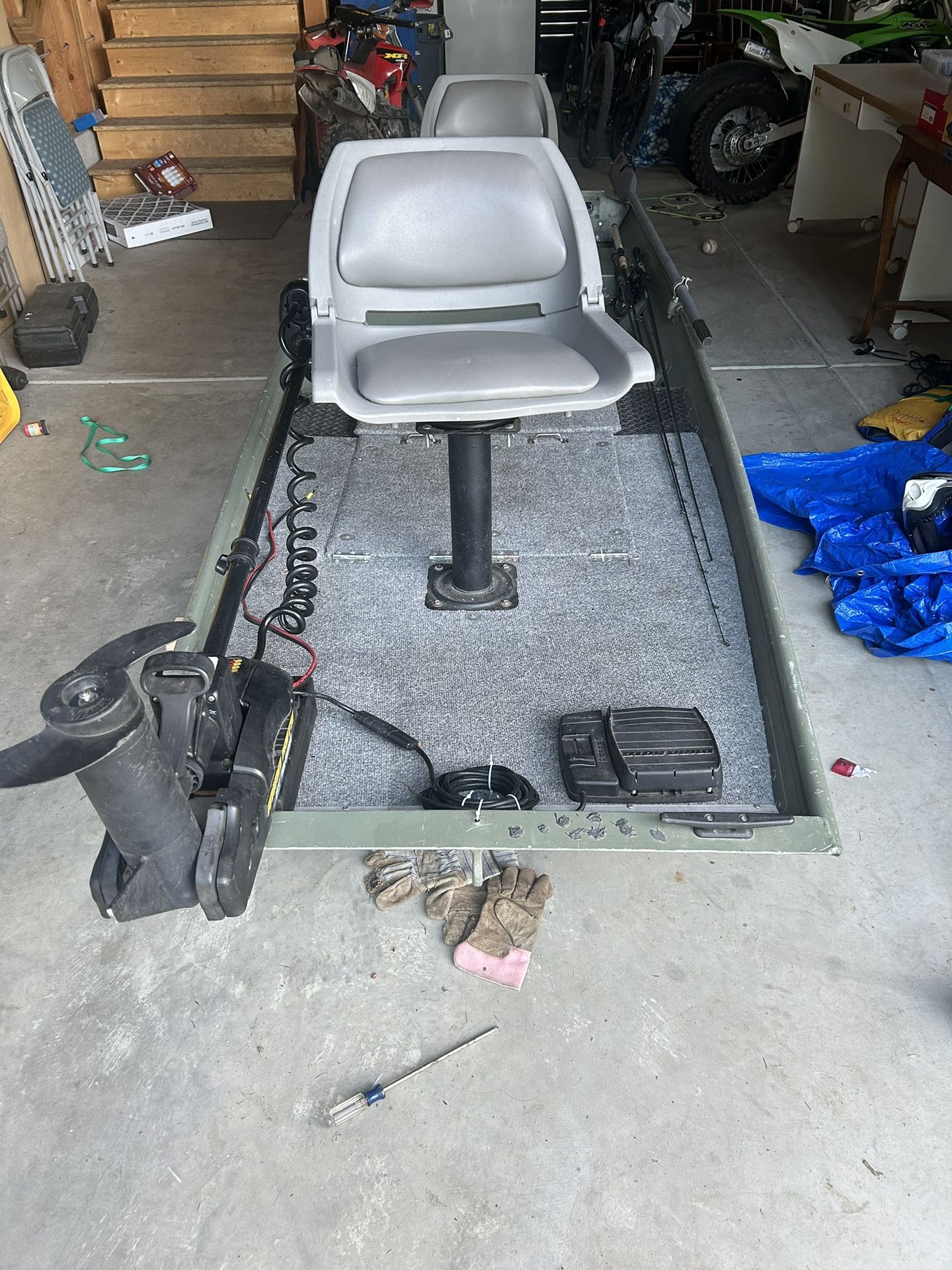 12 Ft Smoker Craft Jon Boat Bass Boat