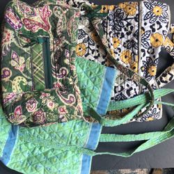 3 Well Loved Quilted Bags Purses Vera Bradley And Other 