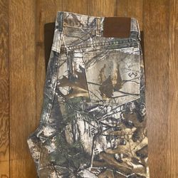 Wrangler Double Knee Camo Pants