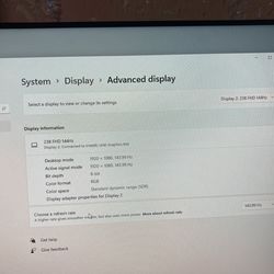 Brand New Just Opened 144hz Moniter 24”