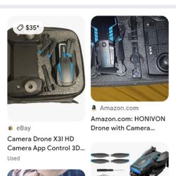Camera Drone X3I HD Camera App Control 3D