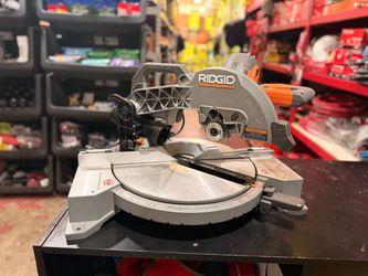 Ridgid 12in. Dual Bevel Miter Saws on Sale- DON'T MISS OUT! STORE OPEN EVERYDAY 6 AM - 8 PM