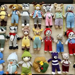 Handmade Knitted Animals