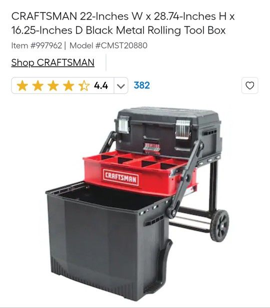 Craftsman Tool Box 