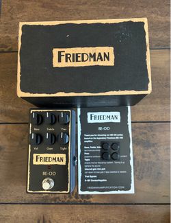 Friedman BE OD guitar pedal