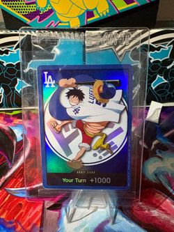 ONE PIECE X DODGERS PROMO MONKEY D LUFFY  7/2/26