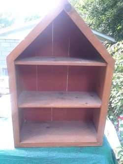 Cabinet, Storage or Display Solid Wood dimensions as shown. Good shape