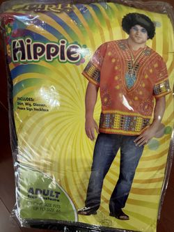 Halloween Adult Hippie Costume