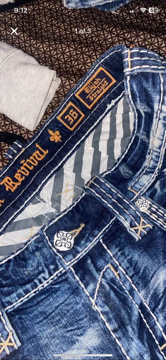 Rock Revival Jeans Sz 36