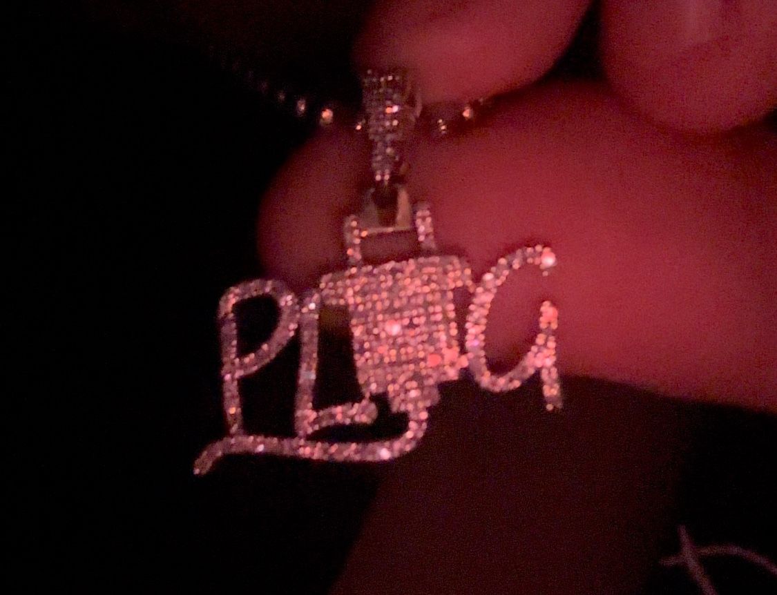 10k Diamond Plug Pendant