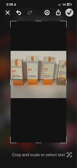 4 BRAND NEW LA ROACHE-POSAY SUNSCREEN