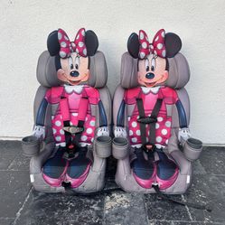 MATCHING DISNEY MINNIE MOUSE CAR SEATS!! $85 Each 