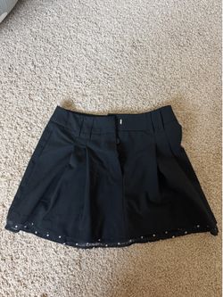 H&M Black Mini Skirt XS