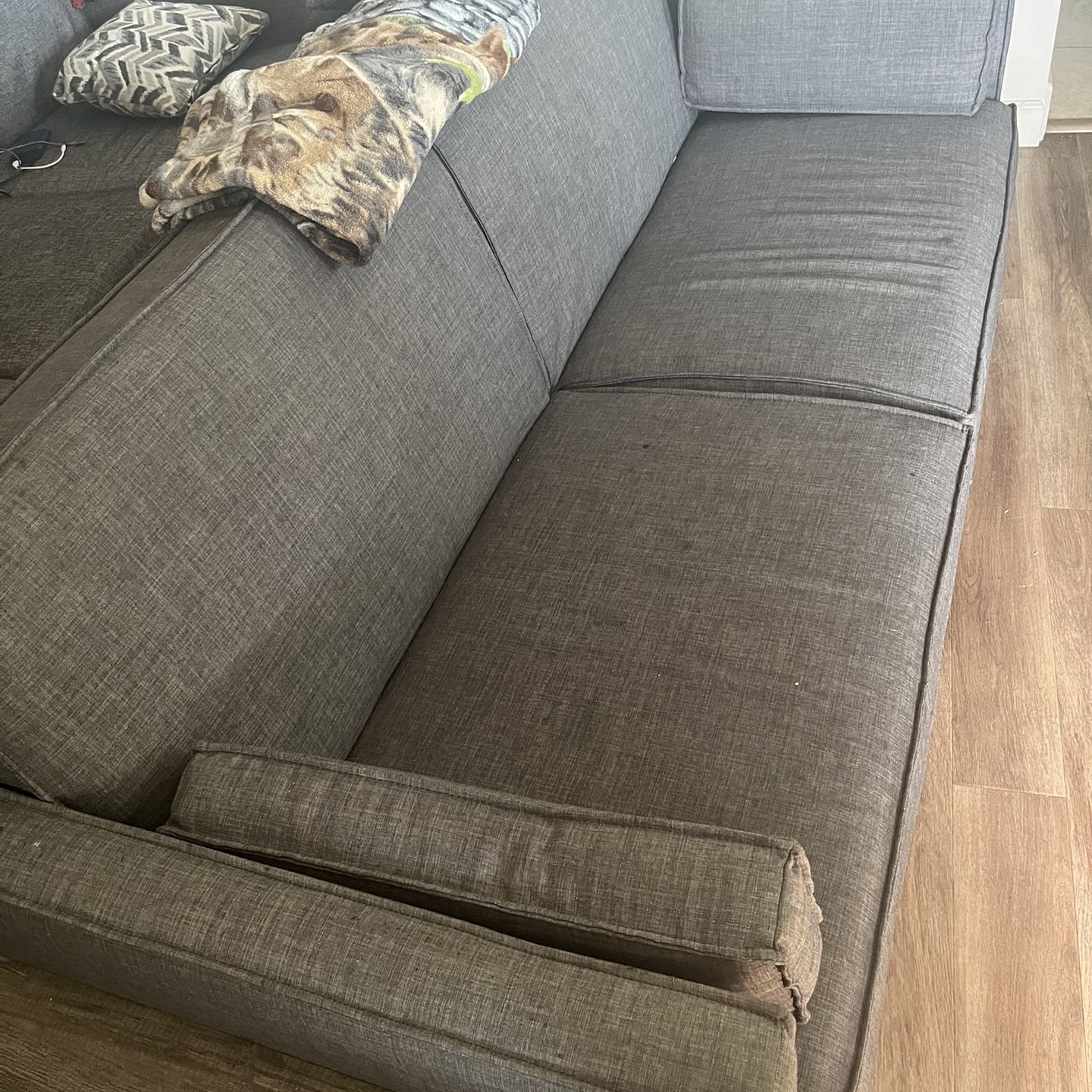 Modern Gray Futon