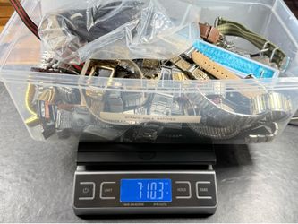Vintage Watch Strap & Bracelet Lot – 7 lbs