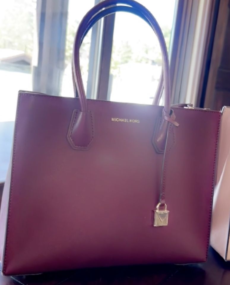 Michael Kors Purse (Dark Red)