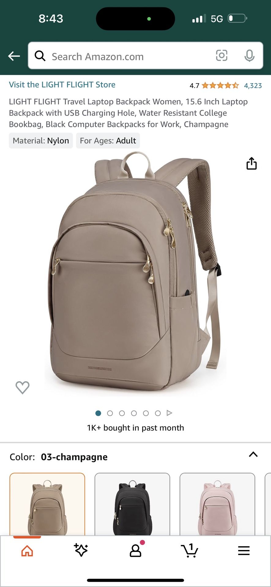 Travel Backpack New