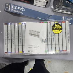 Copic Classic, Alcohol Markers, 72 Color Set C (New Ver.)