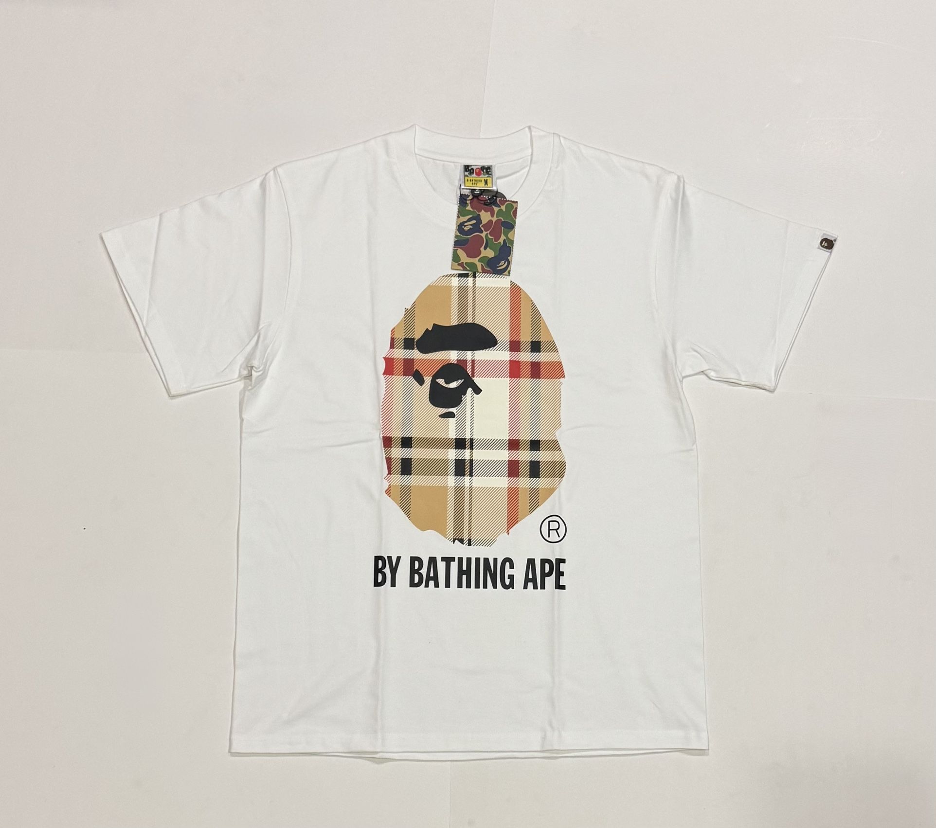 White Bape T-Shirt Size Medium