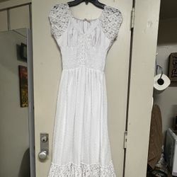 Anna-Kaci California - White Sundress (S)