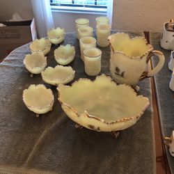 Antique Custard Glass 