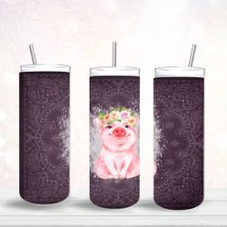 Plum Bandana Pig Blanket