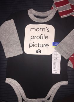 Onesies, brand new, 6 months