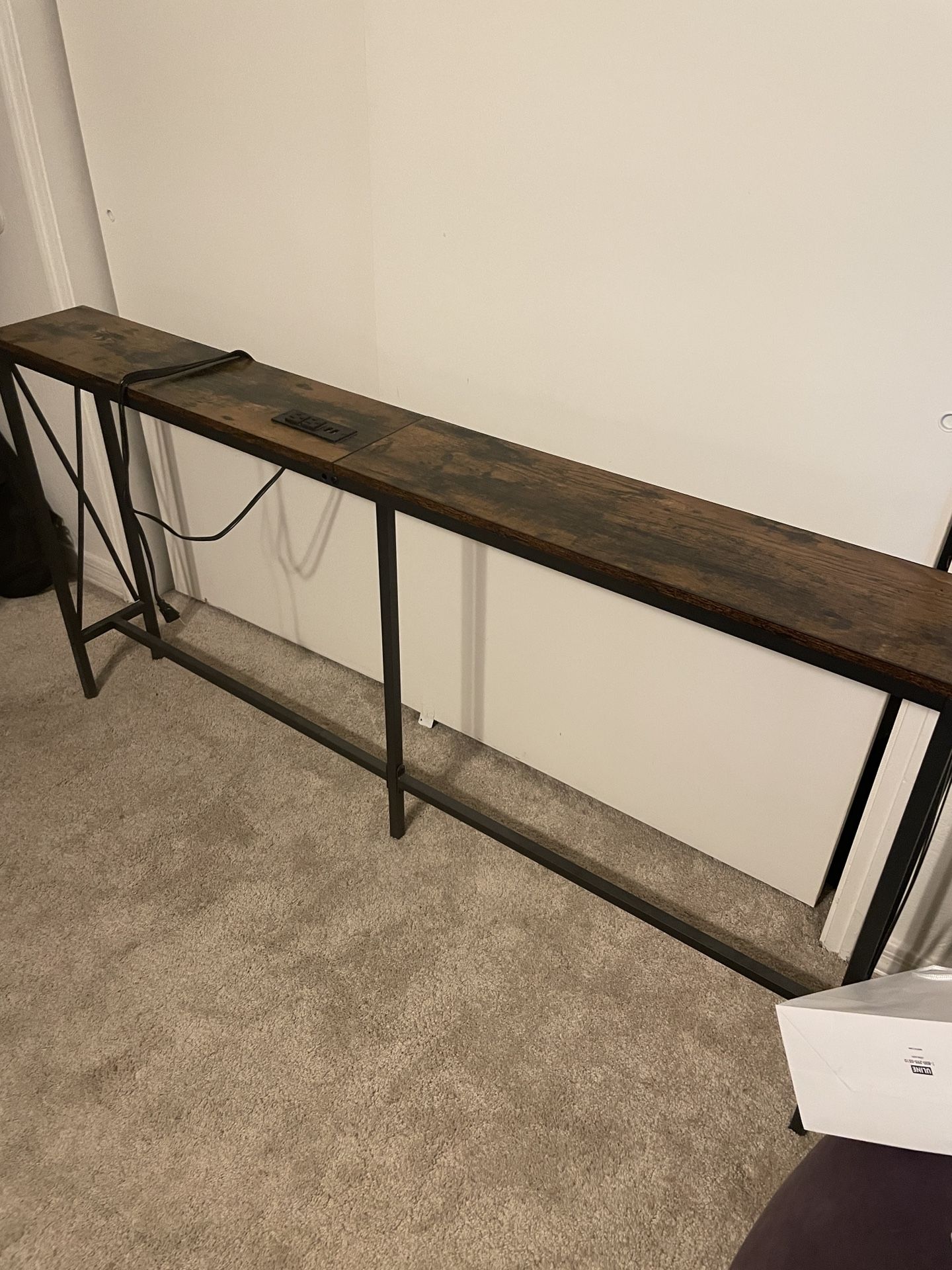 Narrow Console Sofa Table