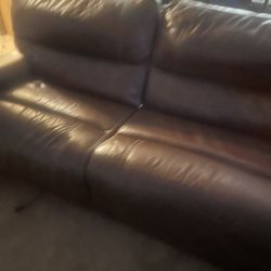 Brown Recliner 