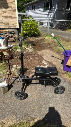 Knee scooter