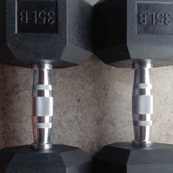 Weights Rubber Pairs 2.35 Lb