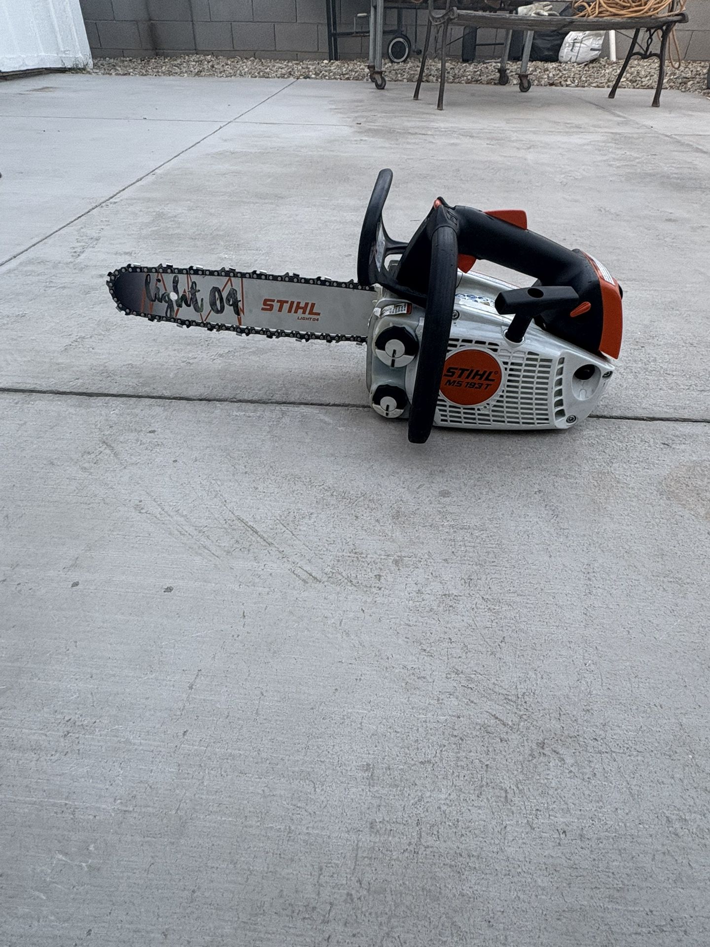 Motosierra STIHL MS 193T Seminueba Usada Muy Poco