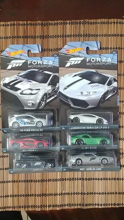 Hot wheels Forza Motorsport set
