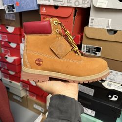 Timberland 6 Inch Premium Boot Red Tops