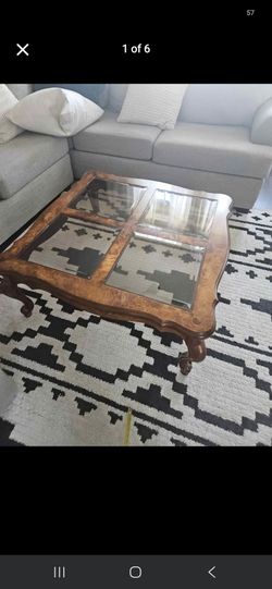 Coffee table and side table