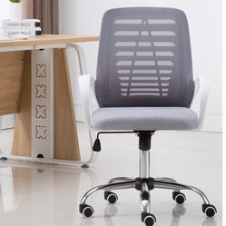 Grey Ergonomic Desk Computer Chair 