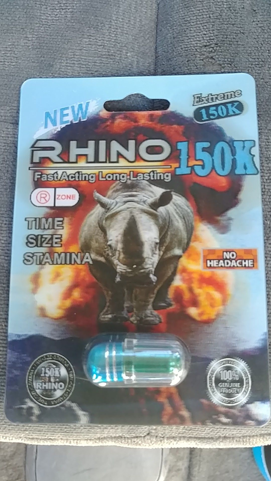 Rhino 150k fast-acting long lasting pickup only