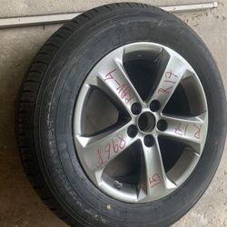 225/65R17 Yokohama Tires On Alloy Rim For RAV4. 17” Rim As Described As In Photos (JUST 1 AVAILABLE). NEW/NEVER USED Tire On 17” Rim. Buy Now!!