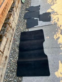 Black Car Floor Mats Full Set