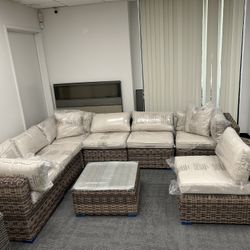 Brand New 8pcs Patio Furniture Preassembled 