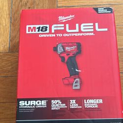 M18 FUEL SURGE 18V Lithium-Ion Brushless Cordless 1/4 in. Hex Impact Driver (Tool-Only)